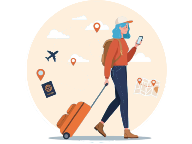 Traveler Illustration